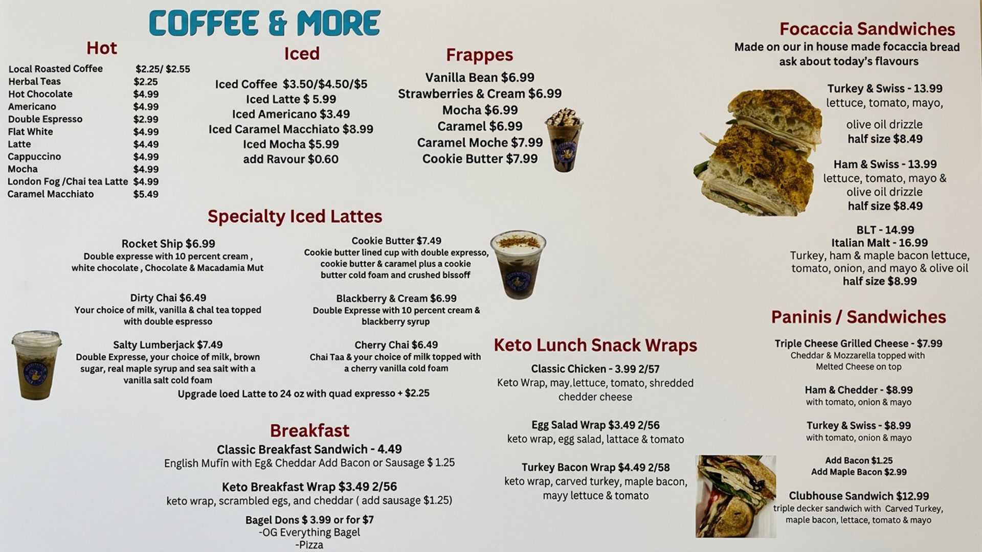 Café fare