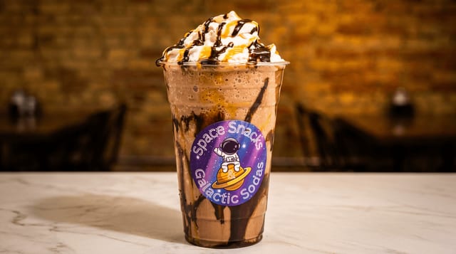 Caramel Mocha Frappe.