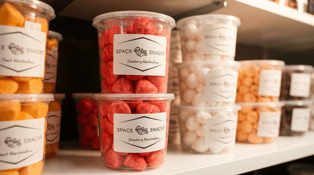 Strawberry Marshmallows.
