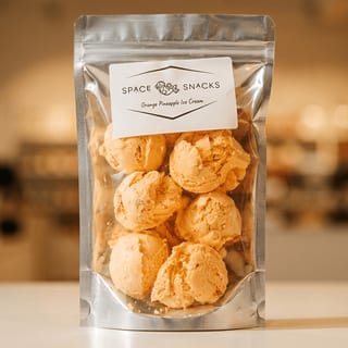 Orange Pineapple Freeze Dried Ice Cream