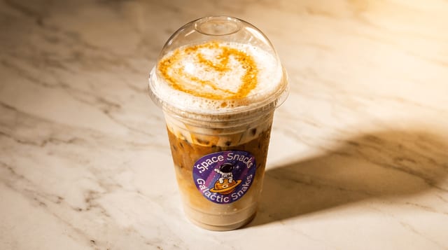 Dirty Chai Iced Latte.