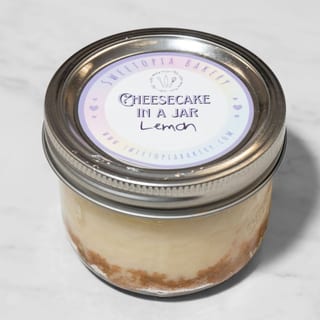 Lemon Cheesecake in a Jar