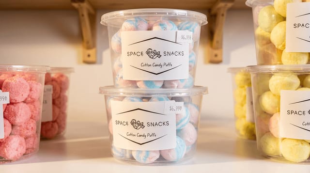 Cotton Candy Puffs.