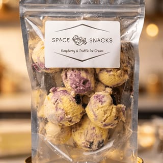 Raspberry & Truffle Ice Cream Freeze Dried