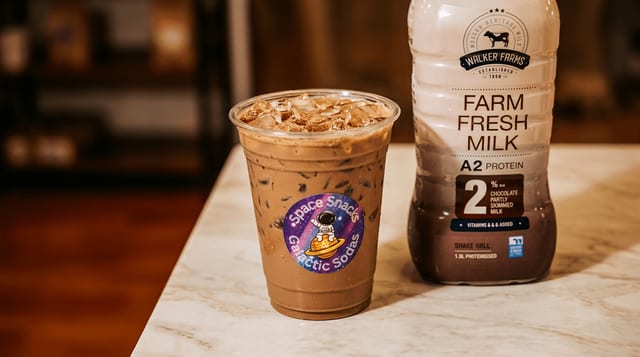 Mocha Iced Latte.